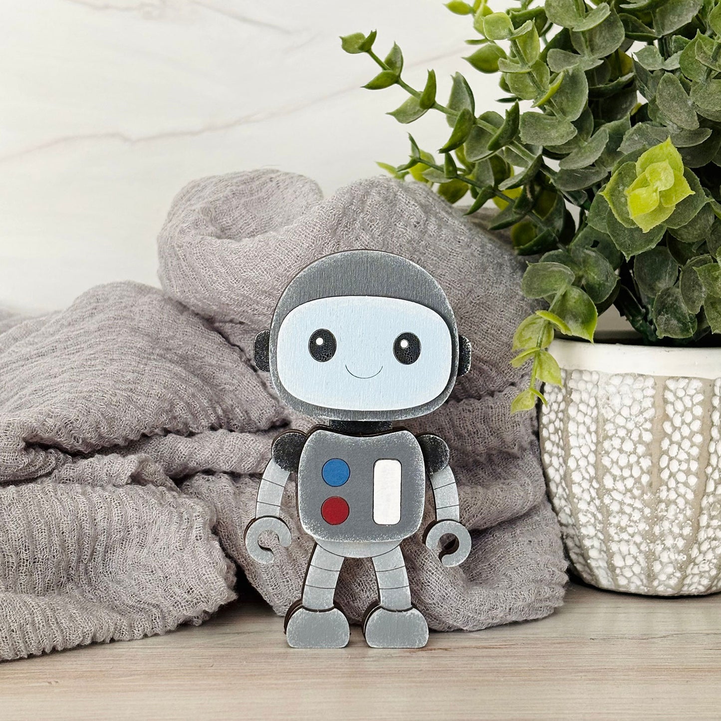 Build a Robot Pop-Out Card - Glowforge