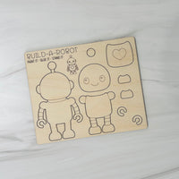 Build a Robot Pop-Out Card (Heart) - Glowforge