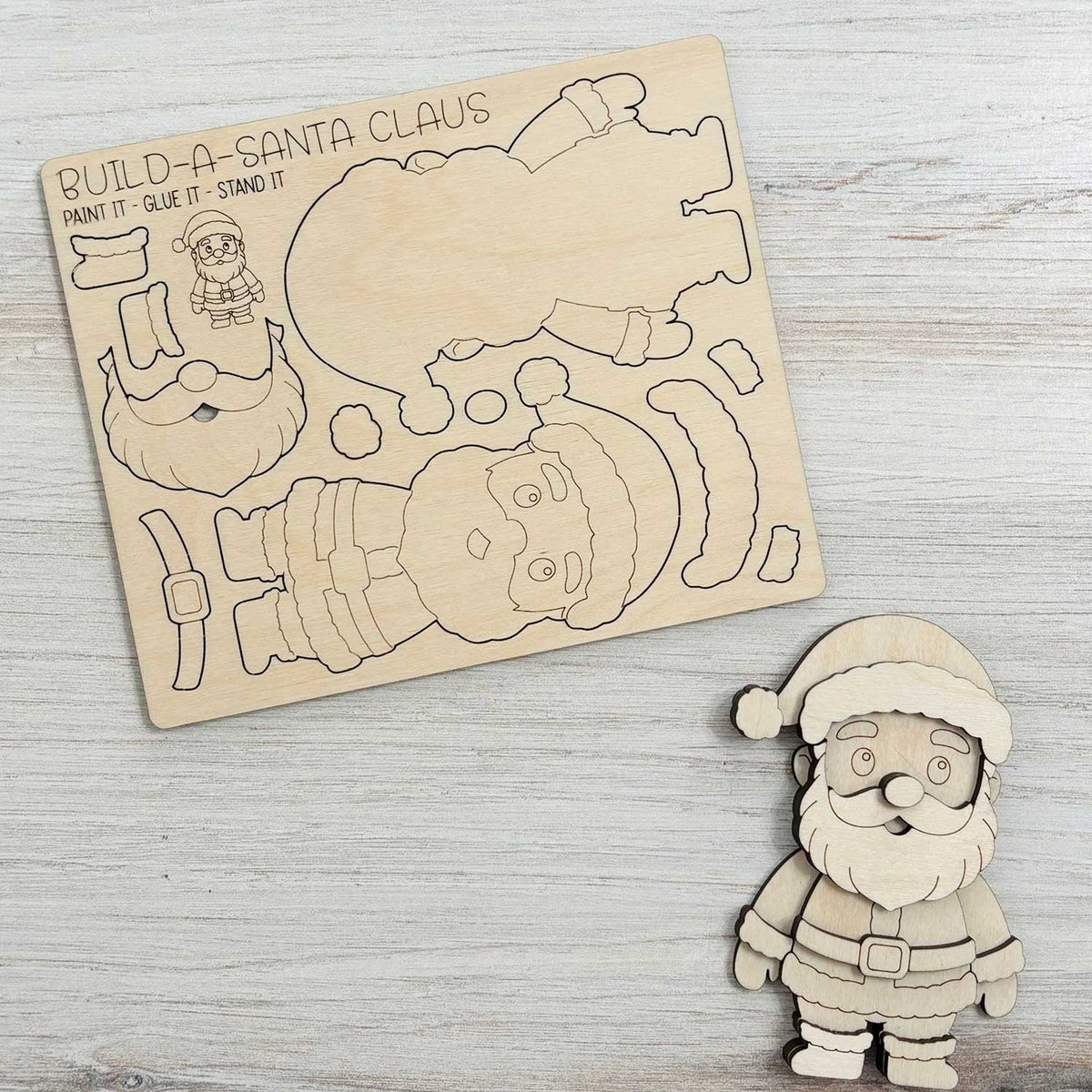 Build a Santa Claus Pop-Out Card - Glowforge