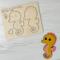 Build a Seahorse Pop-Out Card - Glowforge