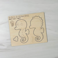 Build a Seahorse Pop-Out Card - Glowforge