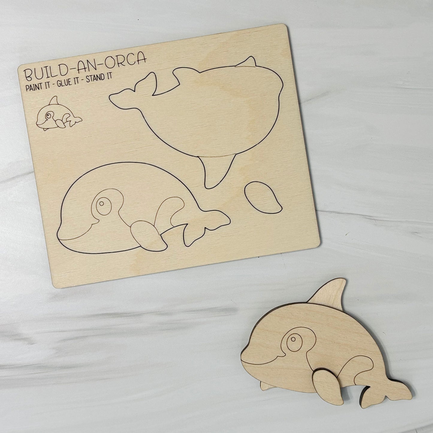 Build an Orca Pop-Out Card - Glowforge