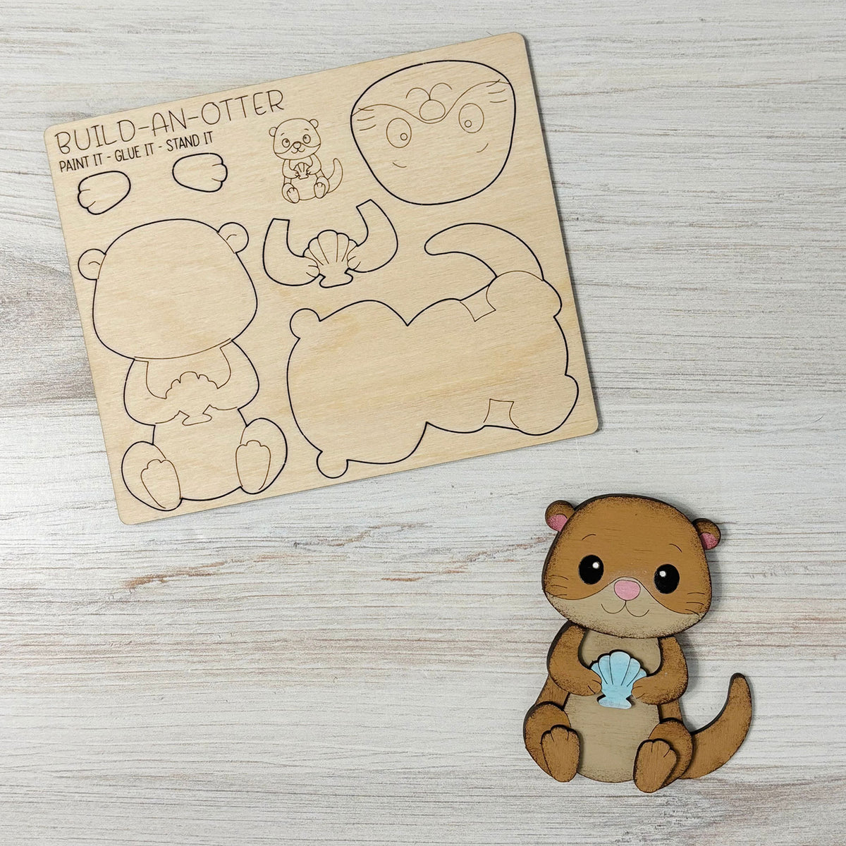 Build an Otter Pop-Out Card - Glowforge
