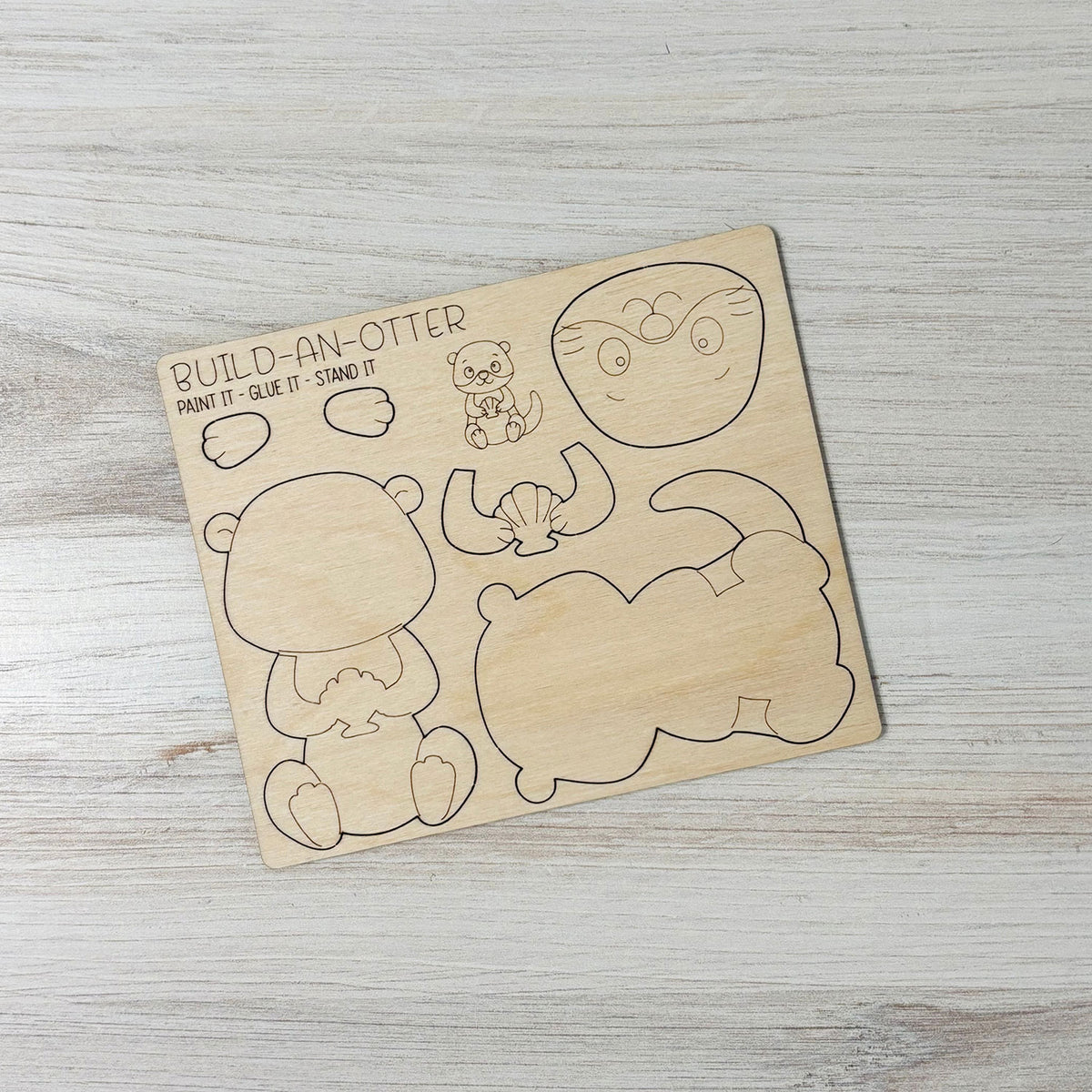 Build an Otter Pop-Out Card - Glowforge