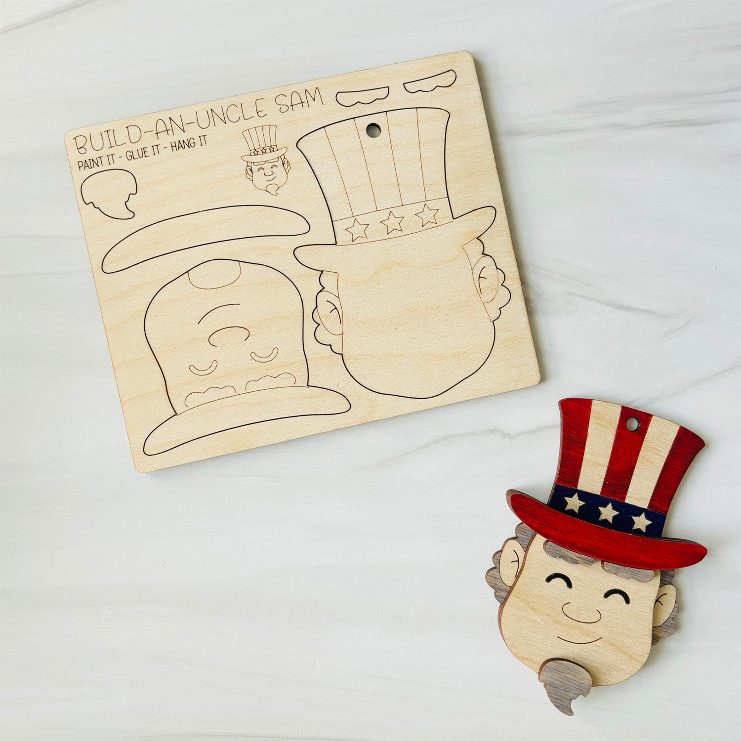 Build an Uncle Sam Pop-Out Card – Glowforge Shop