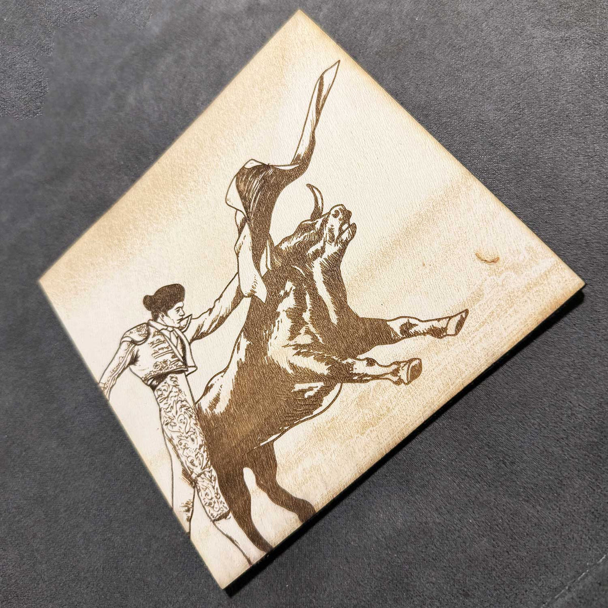 Bull Fighter Art - Glowforge