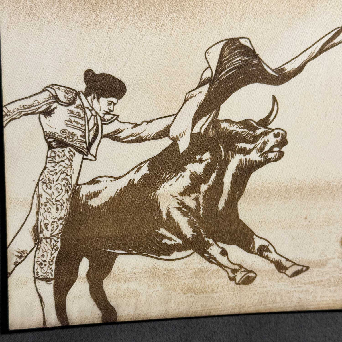 Bull Fighter Art - Glowforge