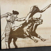 Bull Fighter Art - Glowforge