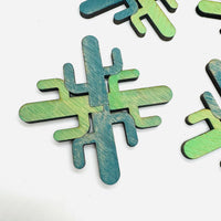 Cactus Table Protector Coasters (Set of 4) - Glowforge