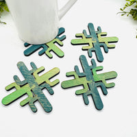 Cactus Table Protector Coasters (Set of 4) - GLowforge