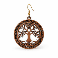 Celtic Tree of Life Earrings - Glowforge