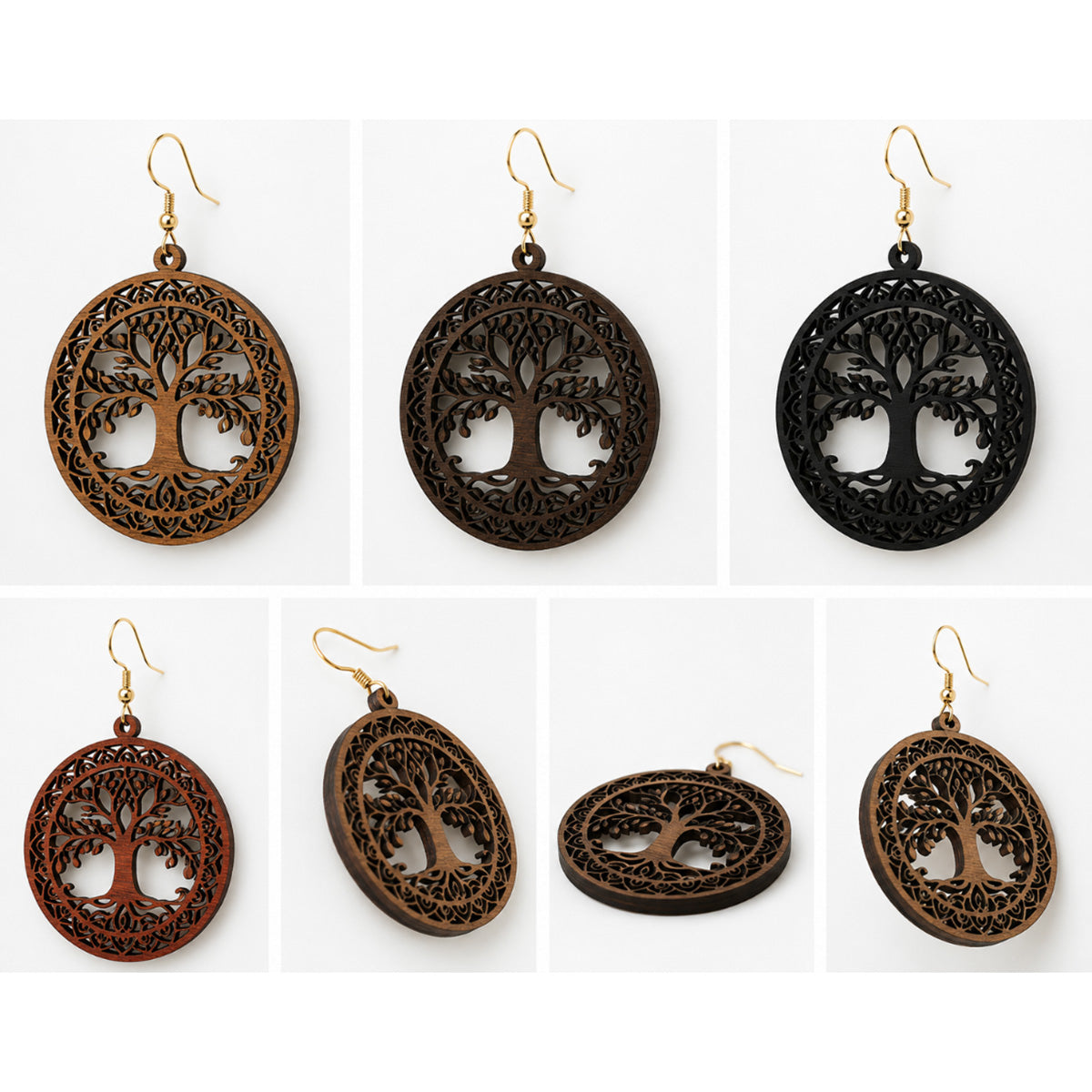 Celtic Tree of Life Earrings - Glowforge