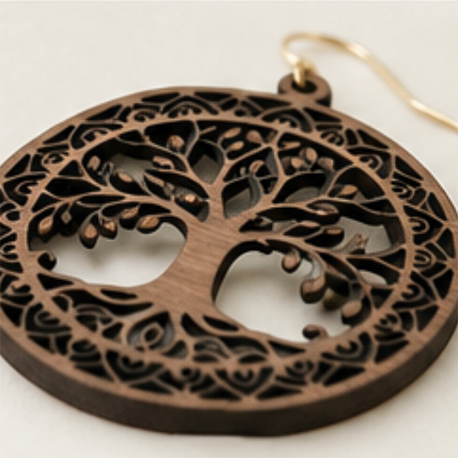 Celtic Tree of Life Earrings - Glowforge