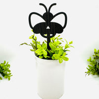 Cheerful Bee Plant Stake - Glowforge