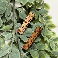 Cherry Summer Bar Dangle Earrings - Glowforge