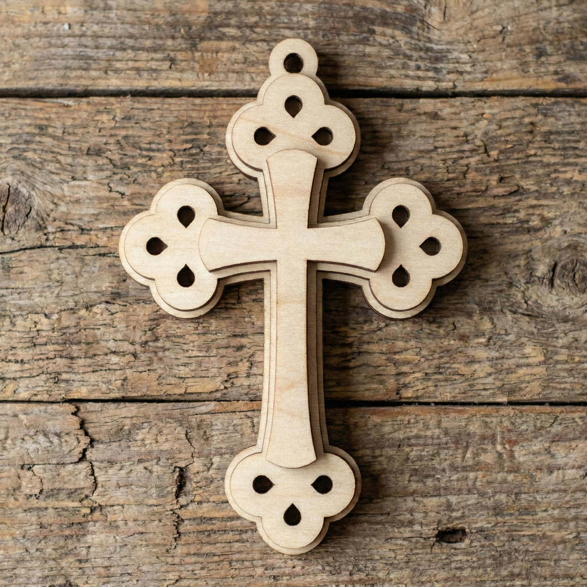 Christianity Layered Crosses (Set of 10) Religious Designs - Glowforge