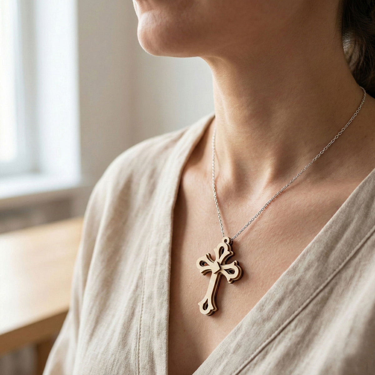 Christianity Layered Crosses (Set of 10) Religious Designs - Glowforge