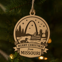 Christmas Across America Ornament - Missouri - Glowforge
