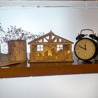 Christmas Nativity Scene – Holy Family, Angel, Animals, Star & Three Wise Men - Glowforge