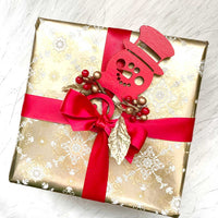 Christmas Spiral Gift Clips (Set of 5) in 2 Sizes - Glowforge