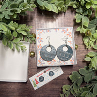 Christmas Sweater Pattern Dangle Earrings (Set of 2) - Glowforge