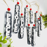 Christmas Word Ornaments (Set of 10) - Collection One - Glowforge