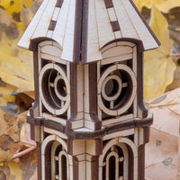 Clock Tower -Tiny Fantasy Building Miniature for Decor or Diorama - Glowforge