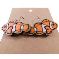 Clownfish Earrings - Glowforge