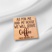 Coffee Bar Shelf Sitter Home Decor Sign - Glowforge