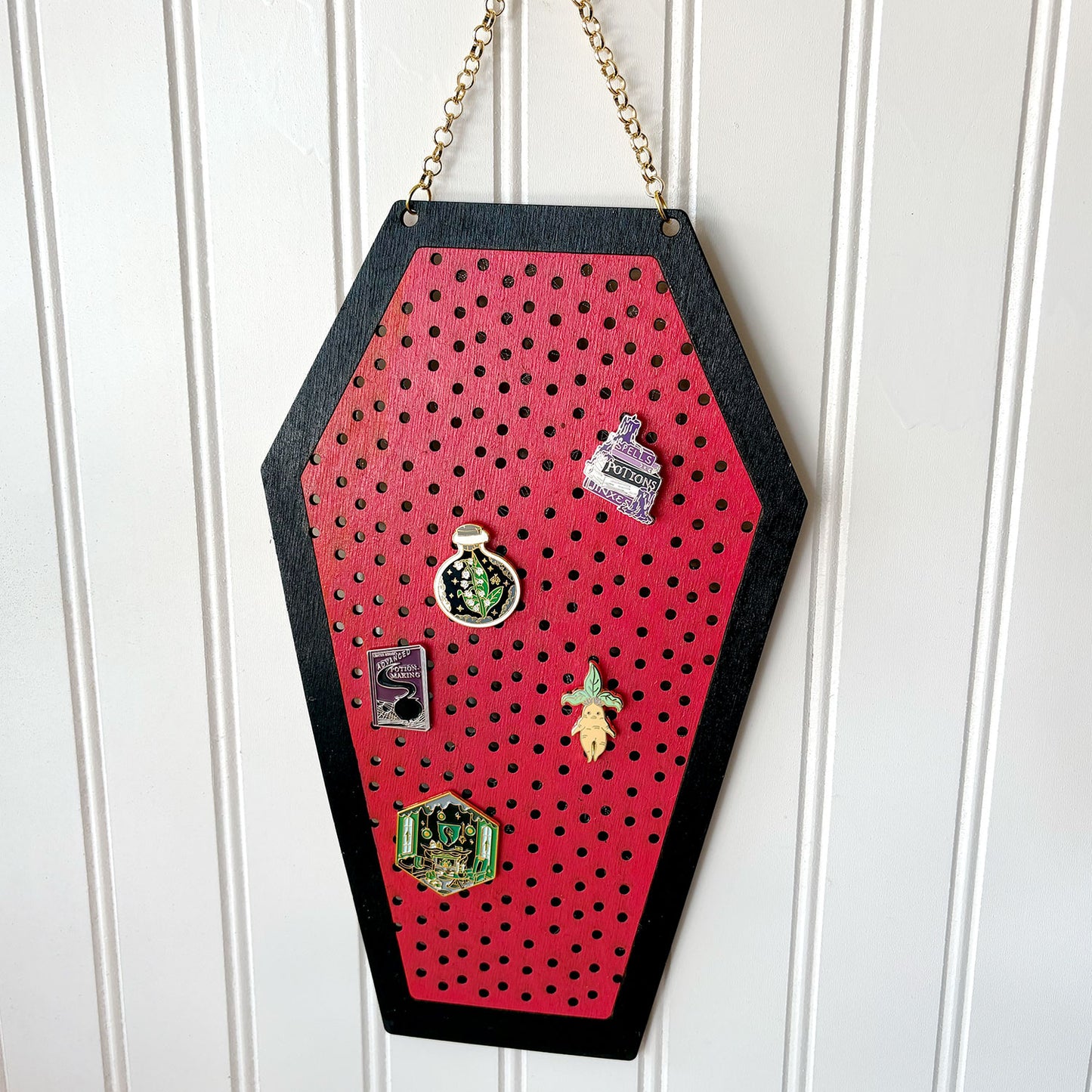 Coffin Pin or Earring Display - Glowforge