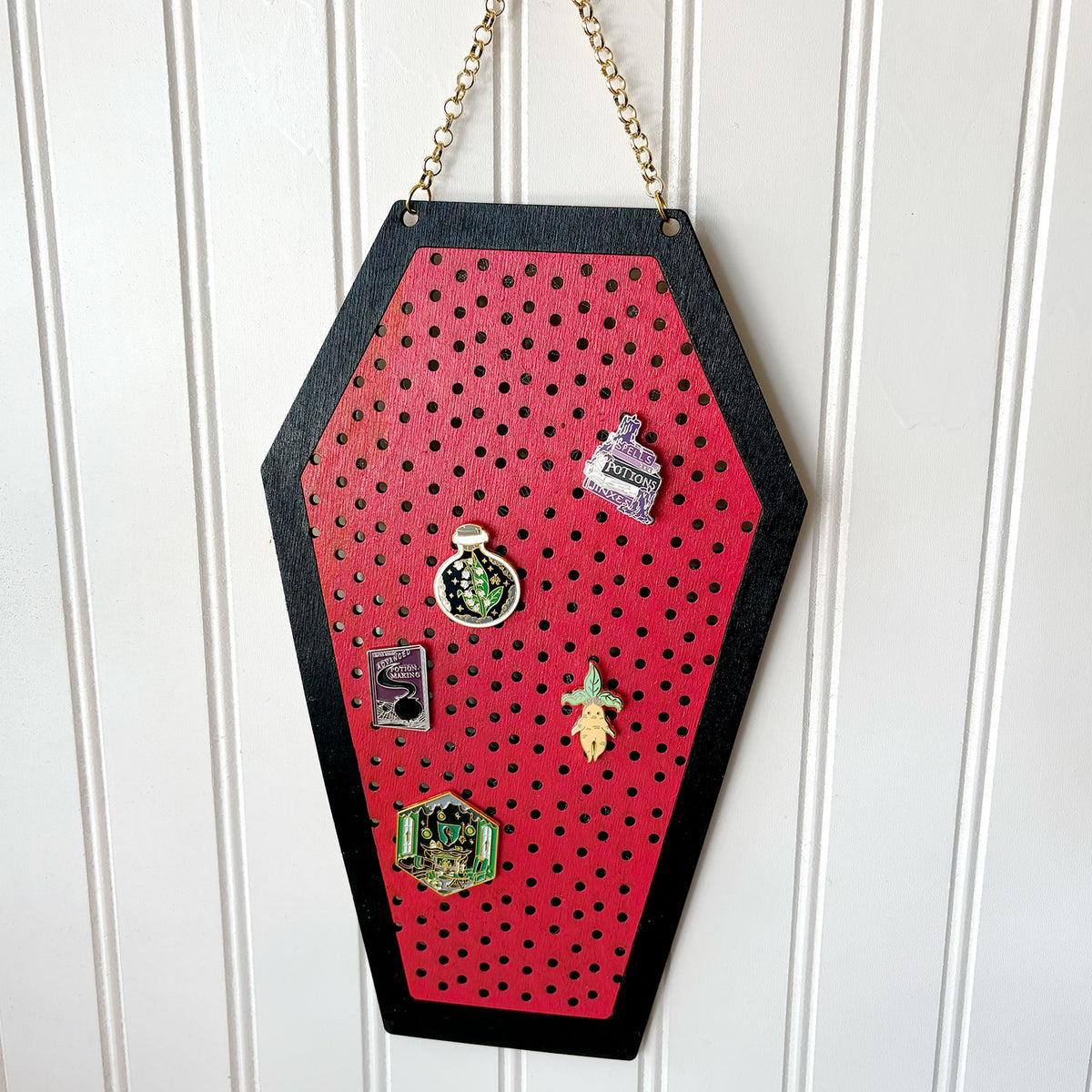 Coffin Pin or Earring Display - Glowforge