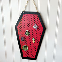 Coffin Pin or Earring Display - Glowforge