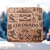 Colorado Coaster Design - Glowforge