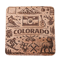 Colorado Coaster Design - Glowforge 