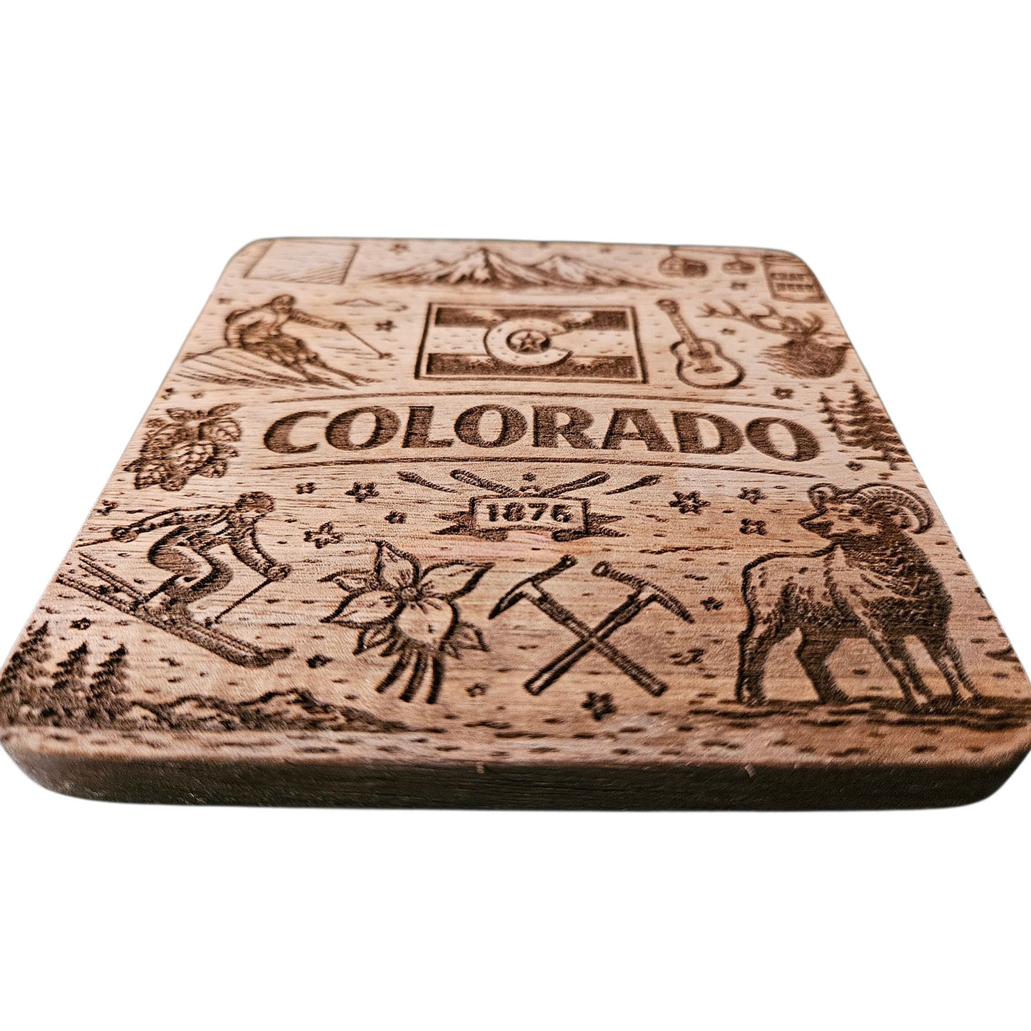 Colorado Coaster Design - Glowforge