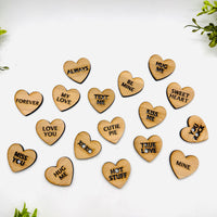 Conversation Heart Cutout Collection (Set of 18) - Glowforge