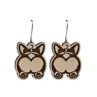 Corgi Butt Earrings - Glowforge