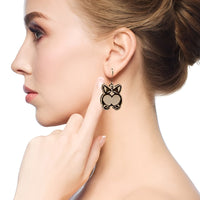 Corgi Butt Earrings - Glowforge