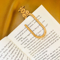 Cow Paperclip Bookmark - Glowforge
