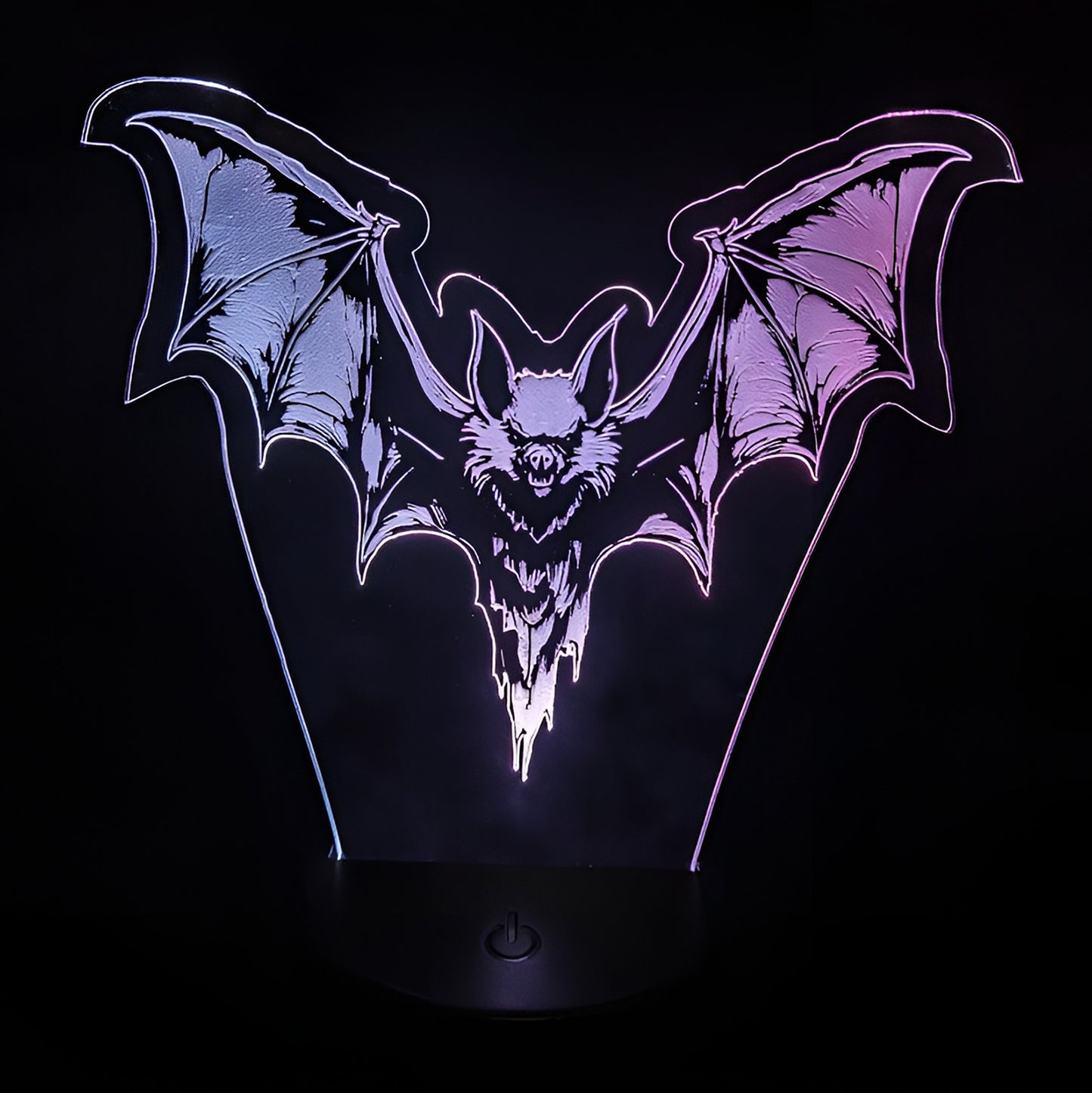 Creepy Vampire Bat LED Nightlight Insert - Glowforge