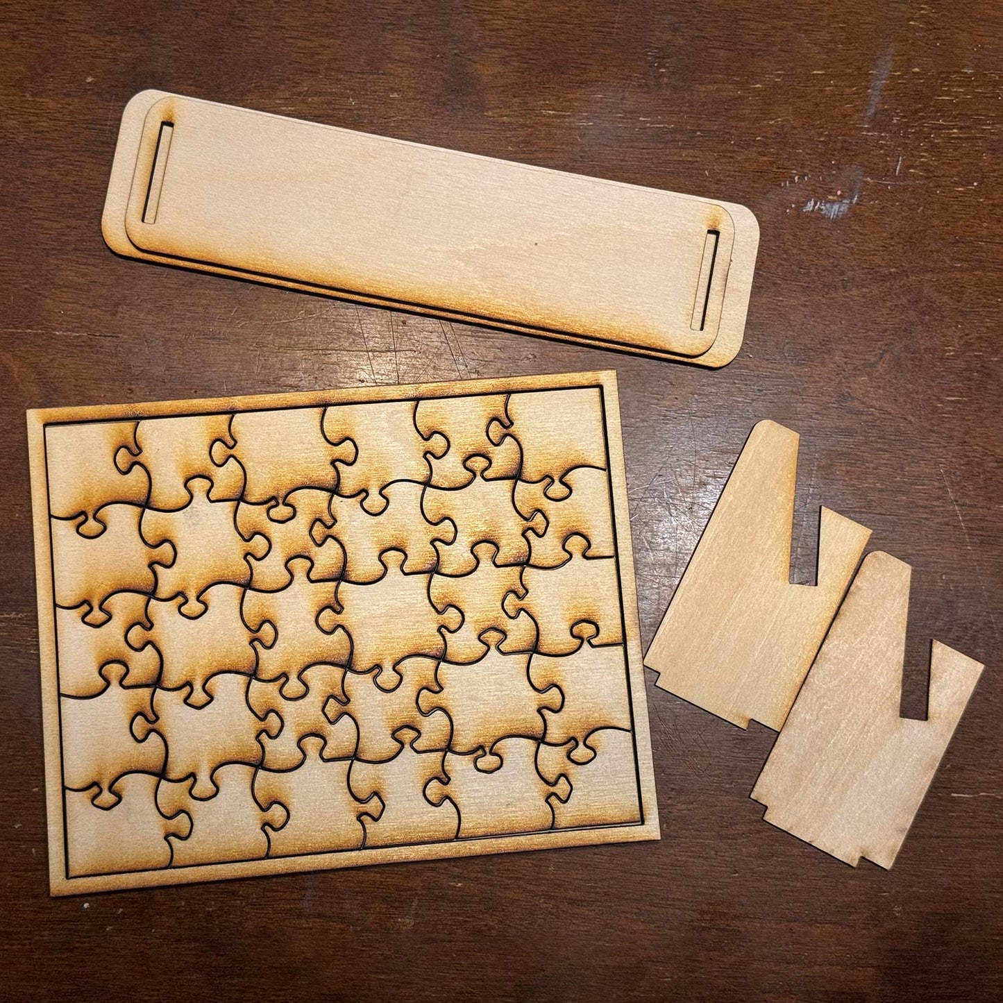 Customizable 8x10 Puzzle with Stand - Glowforge
