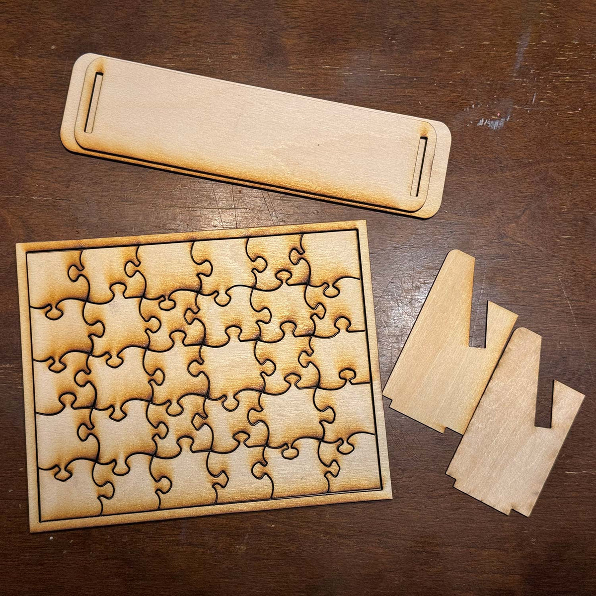 Customizable 8x10 Puzzle with Stand - Glowforge
