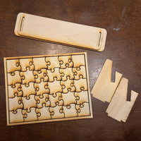 Customizable 8x10 Puzzle with Stand - Glowforge