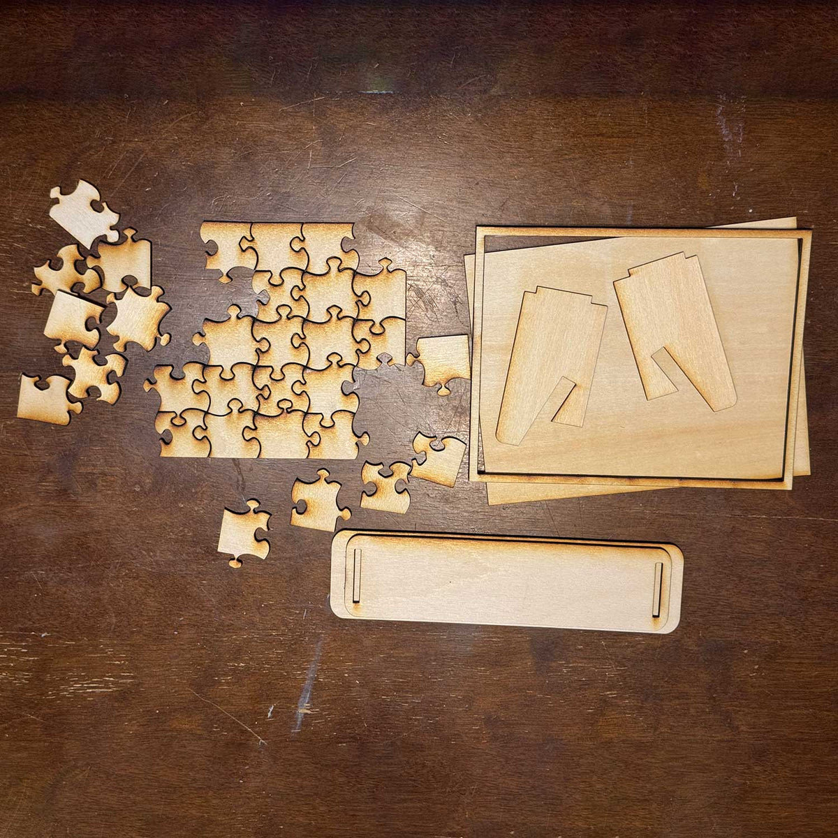 Customizable 8x10 Puzzle with Stand - Glowforge