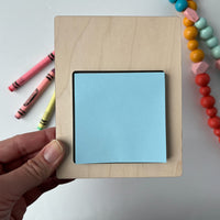 Customizable A+ Pencil Sticky Note Holders - Teacher Gift (Set of 2)