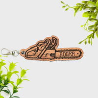 Customizable Chainsaw Keychain - Glowforge