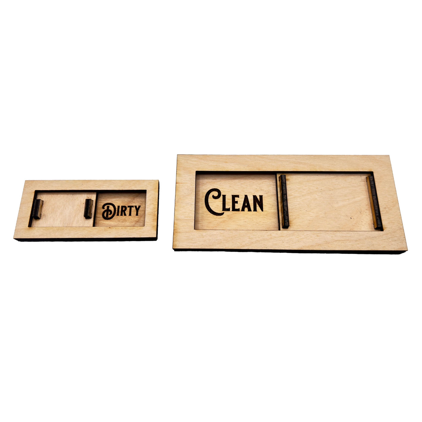 Customizable Clean / Dirty Sliders for Dishwasher / Washing Machine (Large and Small)