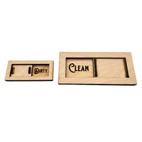 Customizable Clean / Dirty Sliders for Dishwasher / Washing Machine (Large and Small)