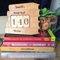 Customizable Counter for Books Read Shelf Sitter - Glowforge