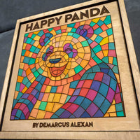Customizable Happy Panda Marker Box - Glowforge